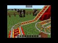 Riding the cow redstone rollercoaster - Minecraft Pocket Edition 1.21