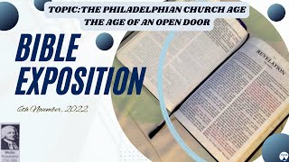 06-11-2022 BIBLE EXPOSITION SERVICE: THIRD EXODUS PENTECOSTAL ASSEMBLIES | NAIROBI