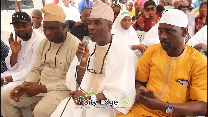 K1 DE ULTIMATE HONORS PASUMA AT 3 DAYS FIRDAUS PRAYER OF HIS LATE MOM ALH ADIJAT KUBURAT IYAWO ANOBI