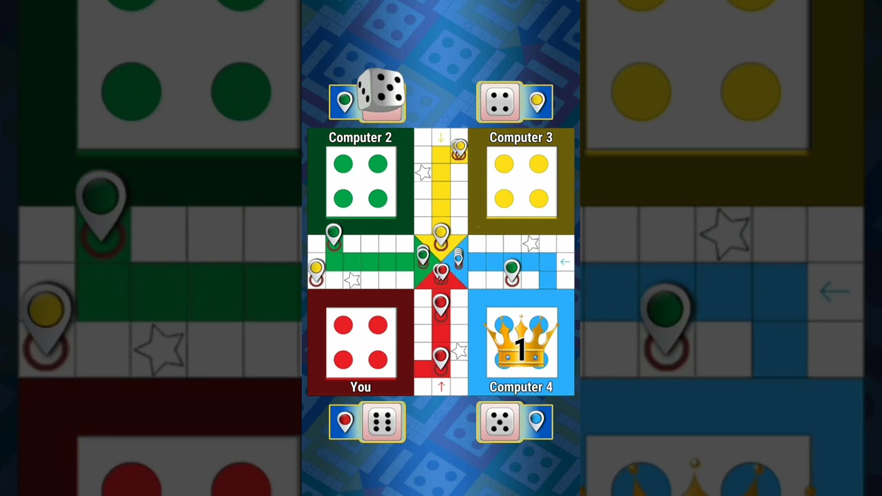Ludo king Game In 4 Players 