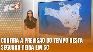 Confira A Previsão Do Tempo Desta Segunda-Feira Em Sc
