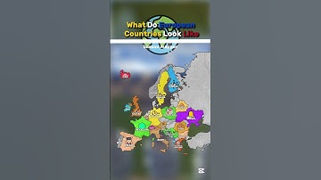 What Do European Countries Look Like #1ksubscribers #europe #mapper #map #goviral #mapping #mapchart