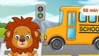Street Vehicles | Cars &amp; Trucks | Happy Relaxing Music for Children | Music for Kids &amp; Babies