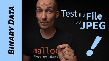 Binary data exercise: how to tell if a file is a jpeg?