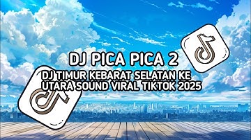 DJ PICA PICA 2 - TIMUR KEBARAT SELATAN KE UTARA FYP SOUND VIRAL TIKTOK 2025