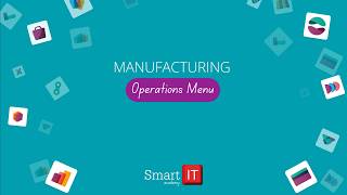 Information Lesson 2: Operations Menu | Odoo 18 Manufacturing Tutorial Update