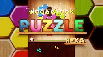 [Wood Block Puzzle Hexa] Main video