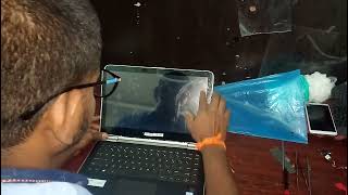 Hp pavilion x360 13 s102tu Screen Damage New screen Replacement Doorstep in Hyderabad Home Service.