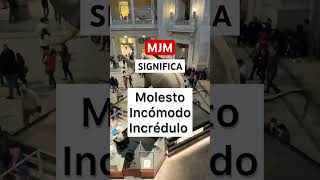 que Significa Mjm mjm significado washington viral