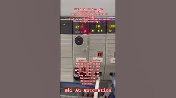PLC Rockwell Automation ControlLogix 5574 Major Fault T04:C20 ControlLogix invalid array Subscript