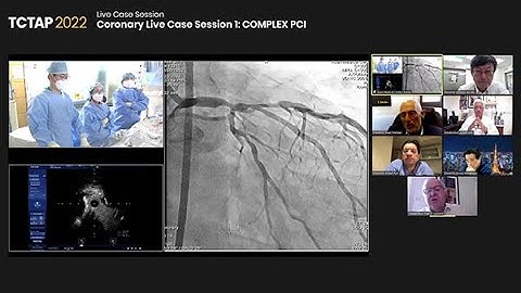 [TCTAP 2022] Coronary Live Case Session 1: COMPLEX PCI