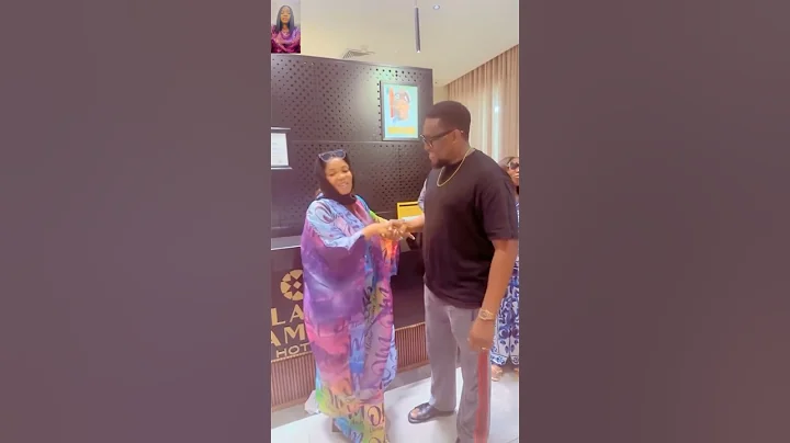 Nigerian actress, Iyabo Ojo welcome her in laws from Tanzania for her daughter Priscilla’s wedding