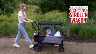 All-Terrain Venture Stroll 'N Wagon™ | Radio Flyer by Radio Flyer 3,338 views 9 months ago 1 minute, 8 seconds