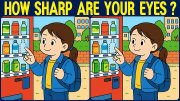 [Spot the Difference Brain Training] The subtle differences will test your attentiveness.