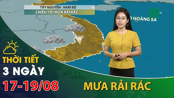 Khu vực Tây Nguyên, Nam Bộ vào chiều tối có mưa rải rác | VTC14