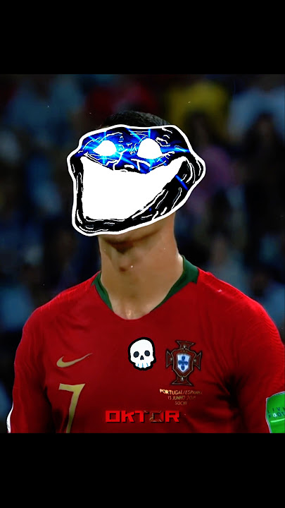Ronaldo owns Pique ☠️ #trollface #trolls #troll #trolling #oktor #cristianoronaldo #sigma #trending