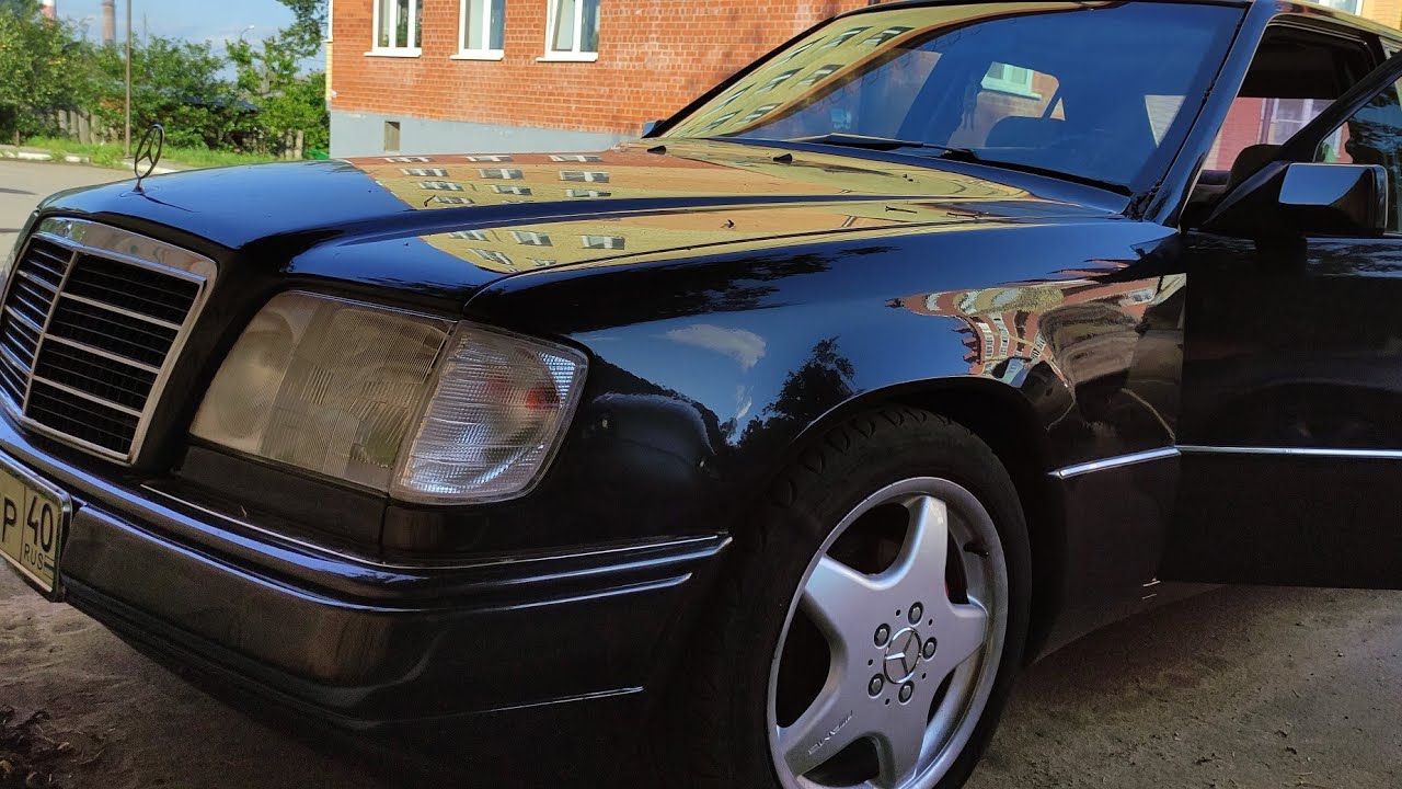 Как самому перетянуть потолок с люком от автомобиля Mercedes Benz W124 ...