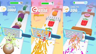 PERFECT SLICES 2025 // VEGETARIAN FRUIT GAMES // ANDROID GAMEPLAY VIDEO #33 screenshot 3