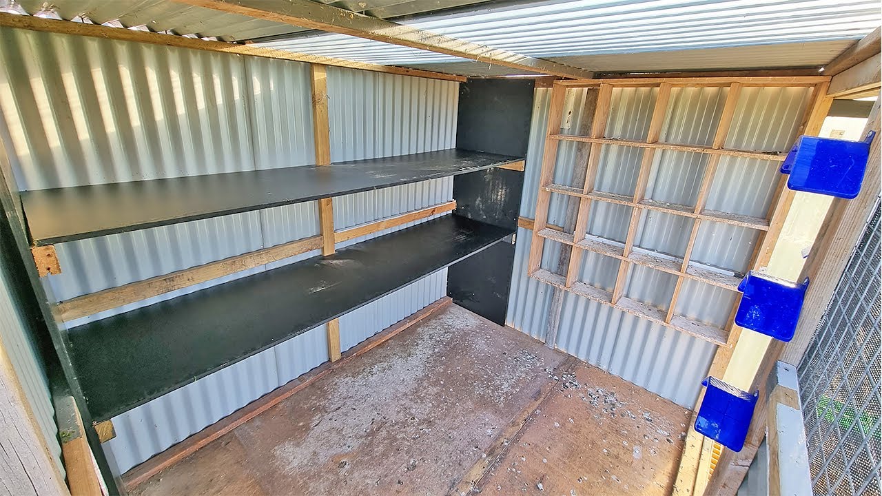 NEW BREEDING BOXES FOR MY PIGEONS