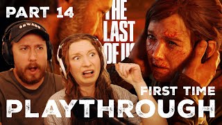 Ellie vs. David!! INCREDIBLE The Last of Us First Time Playthrough & Reaction // Kailyn + Eric React