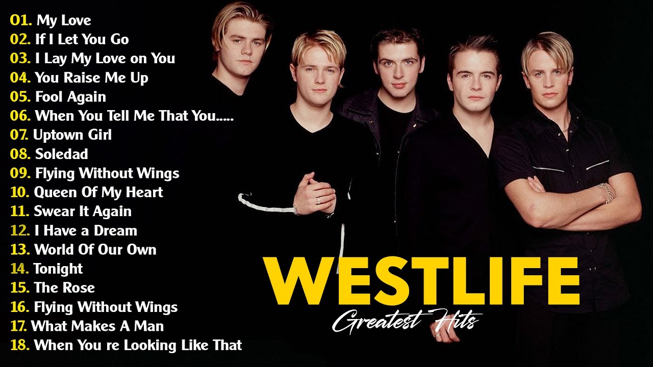 Westlife Love Songs Full Album - Westlife Greatest Hits Playlist New