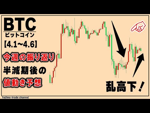 ビットコイン半減期後の値動き予報と今週の振り返り