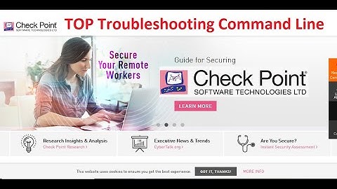 TOP Troubleshooting Command Line for Checkpoint R80   || NetworKHelp