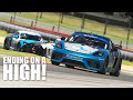 My last gt4 race of the season  iracing gt4 fixed at mid ohio