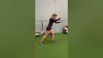 Band Eccentric Split Squat to Explosive Vertical Jump