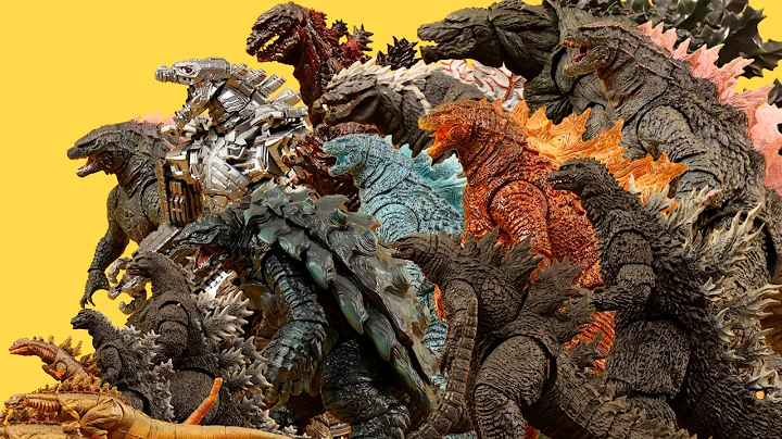 All My Godzilla S.H.MonsterArts Deconstruction Build Mashup