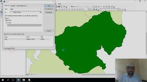 Finding and identifying Features in ArcGIS