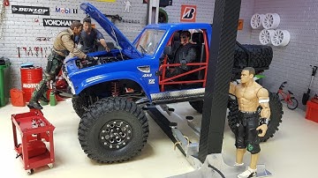 ДЕМОН за 40 тыс.р. собран и покрашен ... Тест на сложном препятствии!