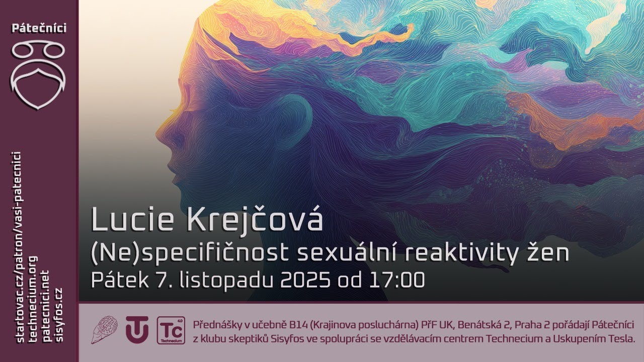 Lucie Krejčová: (Ne)specifičnost sexuální reaktivity žen