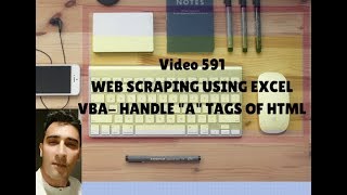 Learn Excel - Video 591 - Web Scraping - Handle A TAGs in website