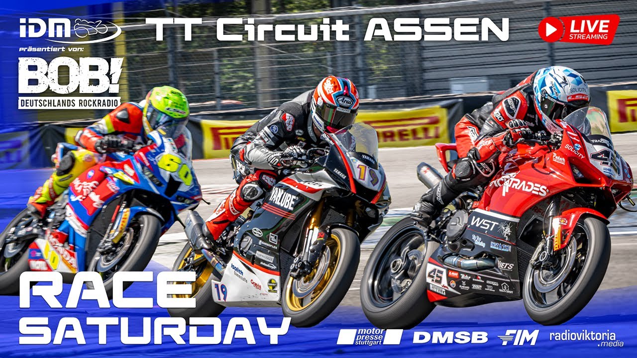 🏆  2025 IDM round 5 - TT Circuit #assen - Saturday