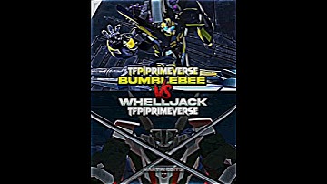 Bumblebee Tfp 🆚 Whelljack Tfp #1v1 #edits #whowins #transformers #edit