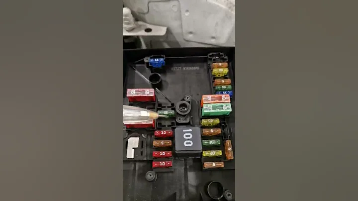 Vw wiper motor fuse location