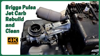 Simple Rebuild on a Briggs Pulsa Jet Carb & Tank in 4K!