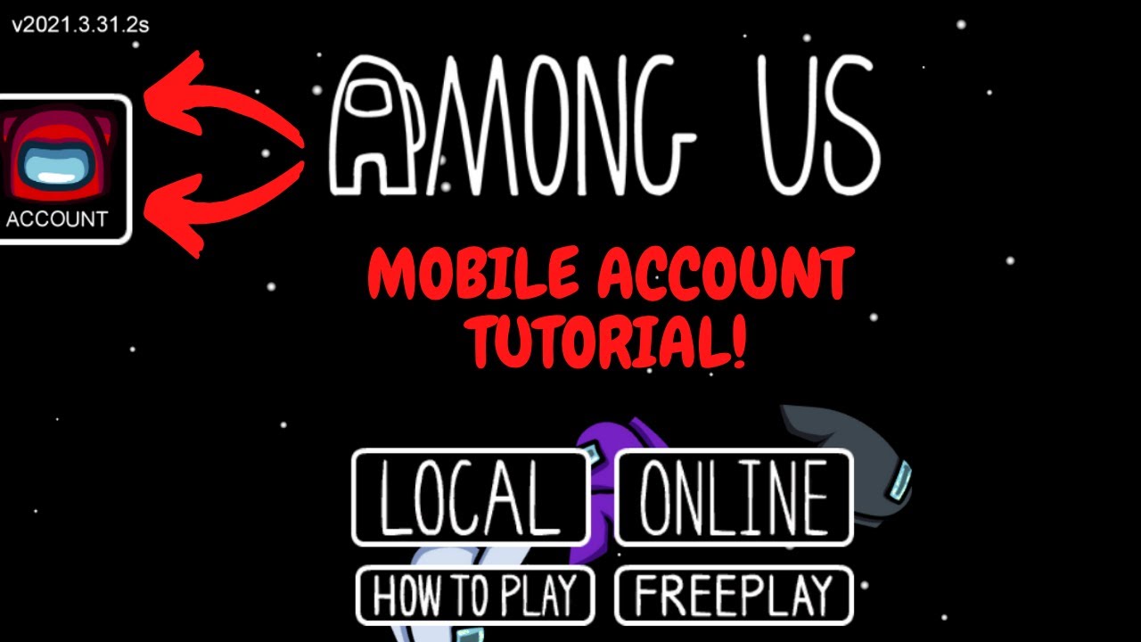 Among Us: How to create an account