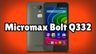 Photos of the Micromax Bolt Q332