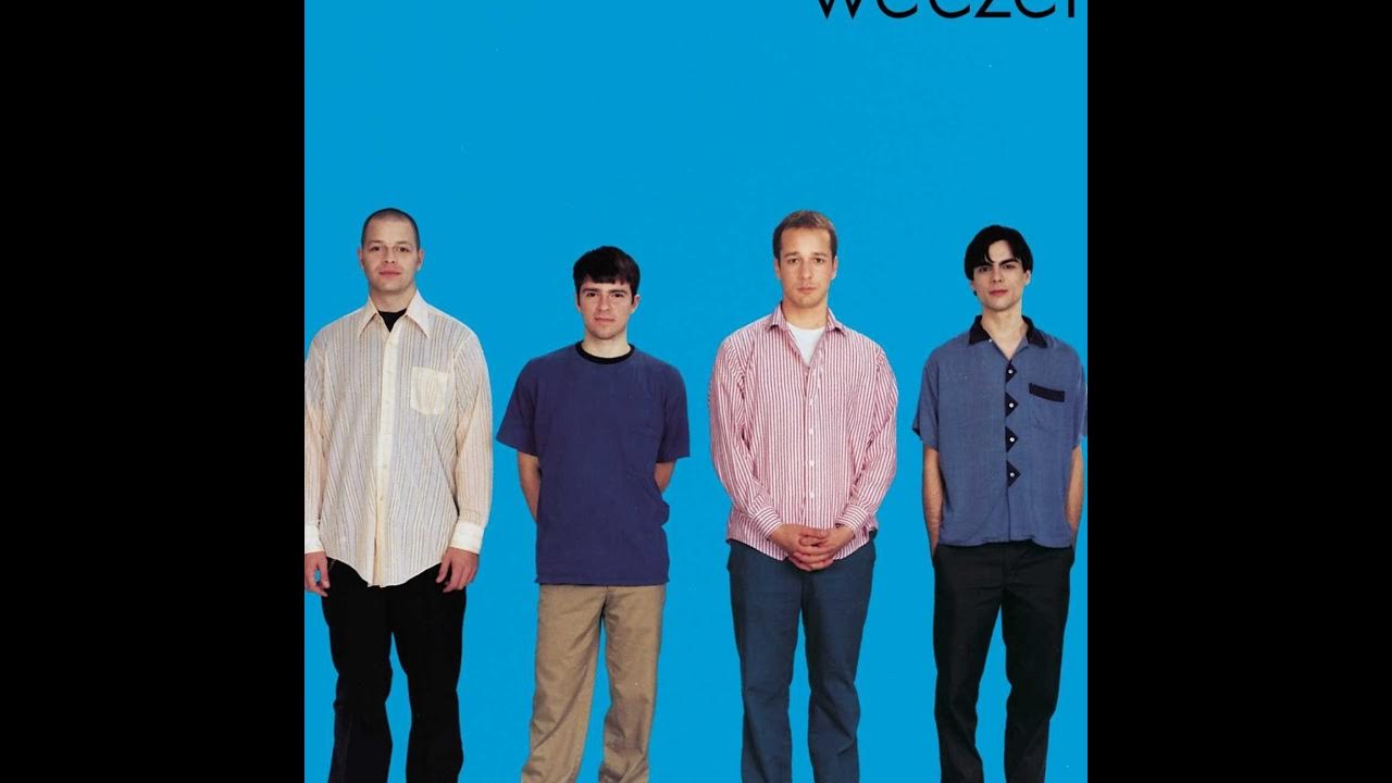 Weezer take on me. Weezer солист. Say it ain t so chords. Weezer blue album. Weezer лого.