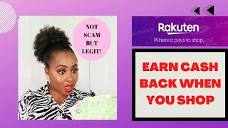 EARN CASH BACK WITH RAKUTEN WHEN YOU SHOP #rakuten #cashback screenshot 1