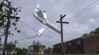 Execuflight Flight 1526 - Crash Animation