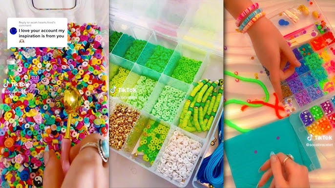 Unbox a new bead spinner #beadspinner #claybracelet #beads #beadactbra, Beads