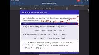CS5230 Presentation 3 bounded arithmetic