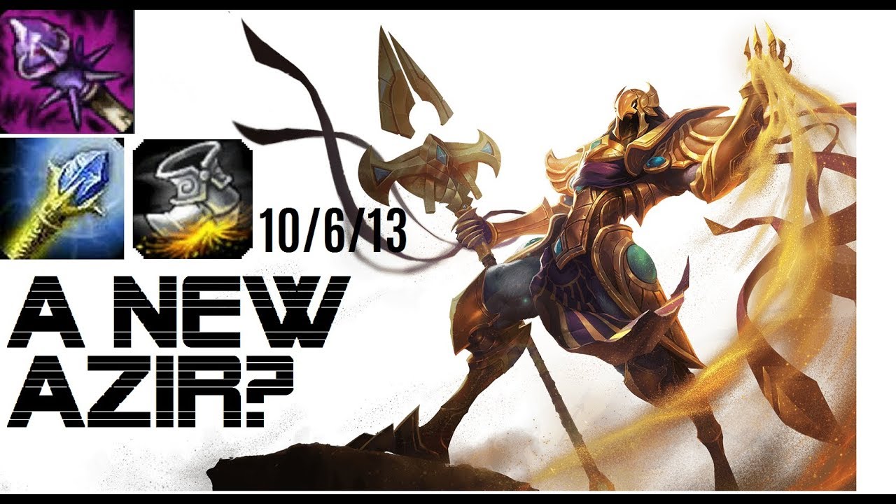 A NEW AZIR | Witness Azir normal game | INSANE MECHANICS