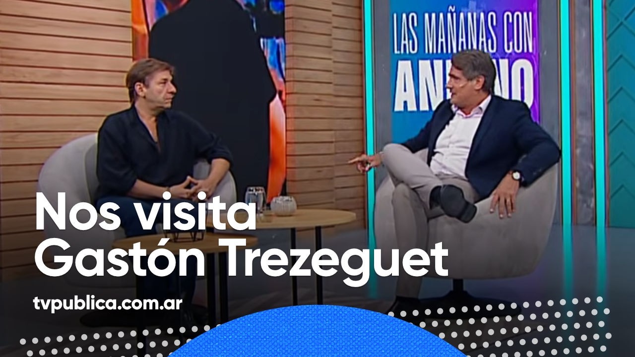 Gastón Trezeguet en Las Mañanas con Andino