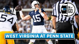 West Virginia at Penn State | Sept. 2, 2023 | B1G Football in 60