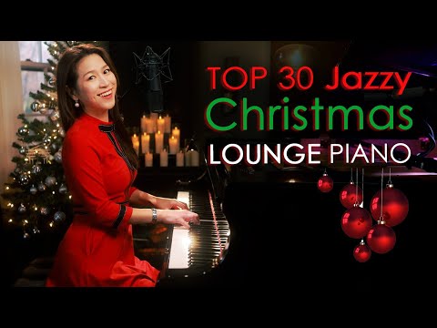 2 Hours of Jazzy Piano Christmas Background Music by Sangah Noona 