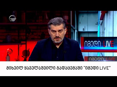 რადიკალები გამჭვირვალობის წინააღმდეგ - მიხეილ ყაველაშვილი გადაცემაში \"იმედი LIVE\"